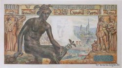 1000 Francs DÉESSE DÉMÉTER FRANCE  1943 F.40.15 UNC