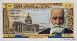 5 Nouveaux Francs VICTOR HUGO FRANCE  1965 F.56.20