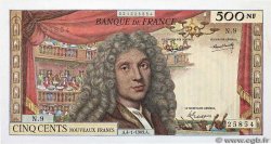 500 Nouveaux Francs MOLIÈRE FRANCE  1963 F.60.04 SPL
