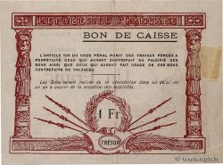 1 Franc NOUVELLE CALÉDONIE  1919 P.34b SUP+