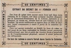 50 Centimes FRENCH WEST AFRICA  1917 P.01 q.SPL