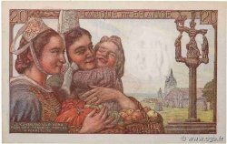 20 Francs PÊCHEUR FRANKREICH  1950 F.13.17 fST