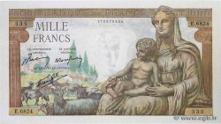 1000 Francs DÉESSE DÉMÉTER FRANCE  1943 F.40.29