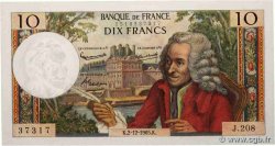 10 Francs VOLTAIRE FRANCE  1965 F.62.18