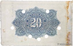 20 Pounds Épreuve ÉCOSSE  1918 PS.808e TB+