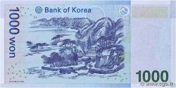 1000 Won SOUTH KOREA   2007 P.54a UNC