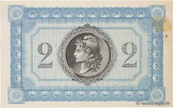 2 Francs MARTINIQUE  1915 P.11 AU