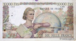 10000 Francs GÉNIE FRANÇAIS FRANCE  1950 F.50.38