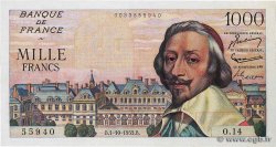 1000 Francs RICHELIEU FRANCIA  1953 F.42.03