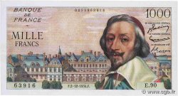 1000 Francs RICHELIEU FRANCIA  1954 F.42.09