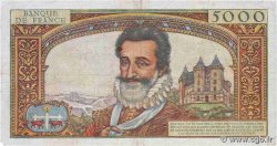 50 NF sur 5000 Francs HENRI IV FRANCE  1958 F.54.01 B