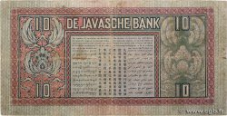 10 Gulden NIEDERLÄNDISCH-INDIEN  1933 P.079a fS