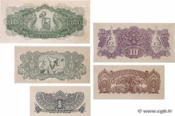 1/2  au 100 Roepiah Lot INDES NEERLANDAISES  1944 P.128 au P.132 SPL+