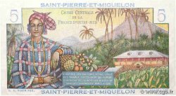 5 Francs Bougainville SAINT PIERRE AND MIQUELON  1946 P.22  UNC