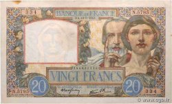 20 Francs TRAVAIL ET SCIENCE FRANCIA  1941 F.12.18
