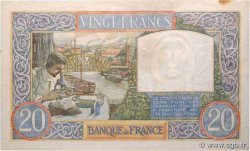 20 Francs TRAVAIL ET SCIENCE FRANCIA  1941 F.12.18 EBC+