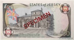50 Pounds Spécimen JERSEY  1989 P.19s ST