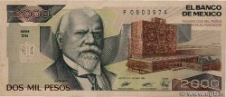 2000 Pesos MEXICO  1989 P.086c