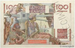 100 Francs JEUNE PAYSAN Spécimen FRANCE  1945 F.28.01Sp AU-
