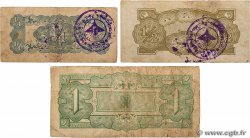 1/4, 1/2 et 1 Rupee Lot BURMA (VOIR MYANMAR)  1942 P.12a, P.13b et P.14b VG