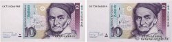 10 Deutsche Mark Consécutifs ALLEMAGNE FÉDÉRALE  1993 P.38c