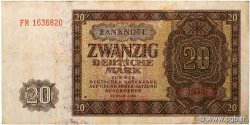 20 Deutsche Mark REPúBLICA DEMOCRáTICA ALEMANA  1948 P.13b