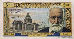 5 Nouveaux Francs VICTOR HUGO FRANCIA  1961 F.56.06