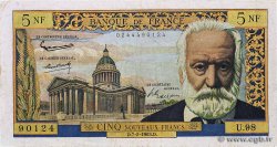 5 Nouveaux Francs VICTOR HUGO FRANCIA  1963 F.56.13