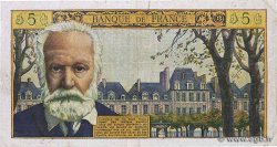 5 Nouveaux Francs VICTOR HUGO FRANCIA  1965 F.56.17 BC+