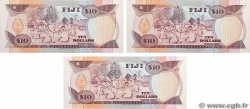 10 Dollars Consécutifs FIJI  1992 P.094a UNC