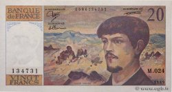20 Francs DEBUSSY FRANCE  1989 F.66.10