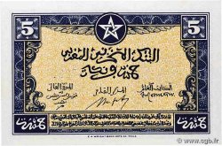 5 Francs MARUECOS  1943 P.24 SC