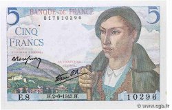 5 Francs BERGER FRANCIA  1943 F.05.01