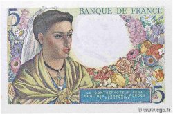 5 Francs BERGER FRANCIA  1943 F.05.01 SC+