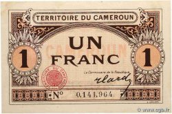 1 Franc type 1922 AFRIQUE ÉQUATORIALE FRANÇAISE  1922 A.105a