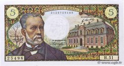 5 Francs PASTEUR FRANCE  1967 F.61.05