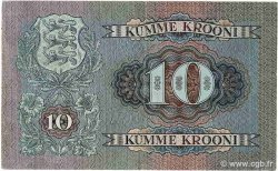 10 Krooni ESTONIA  1937 P.67a F+