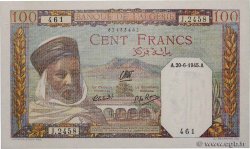 100 Francs ALGÉRIE  1945 P.085