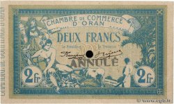 2 Francs Annulé ALGÉRIE Oran 1915 JP.141.16