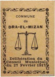 10 Centimes ALGÉRIE Dra-El-Mizan 1917 K.219 NEUF