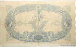 500 Francs TUNISIA  1918 P.05var F