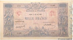 1000 Francs BLEU ET ROSE FRANCE  1891 F.36.03