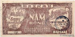 5 Dong VIETNAM  1948 P.017a fST