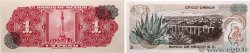 1 et 5 Pesos Lot MEXICO  1970 P.059l et P.062c UNC-