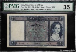 1 Dinar IRAK  1942 P.018a TTB+