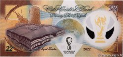 22 Riyals Commémoratif QATAR  2022 P.39 UNC