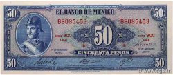 50 Pesos MEXICO  1972 P.049u