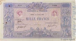 1000 Francs BLEU ET ROSE FRANCE  1916 F.36.30 F
