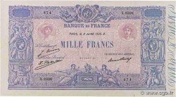 1000 Francs BLEU ET ROSE FRANCE  1926 F.36.43 F+