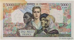 5000 Francs EMPIRE FRANÇAIS FRANCE  1945 F.47.19 VF